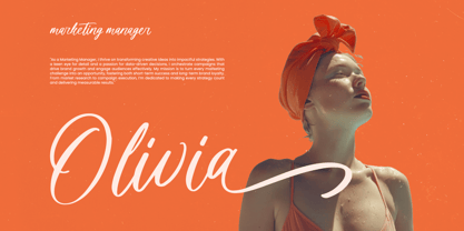 Denieda Marceline Font Poster 2