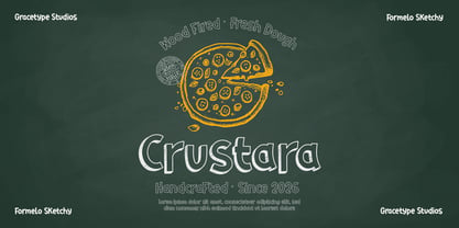 Formelo Sketchy Double Font Poster 3