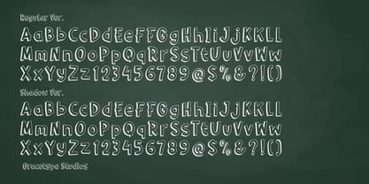 Formelo Sketchy Double Font Poster 10