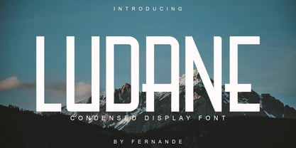 Ludane Font Poster 1