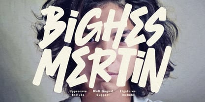 MC Bighes Mertin Font Poster 1