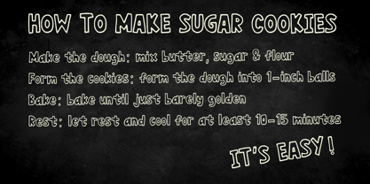 Asli Kocak Outline Font Poster 3