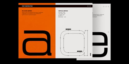 TBJ Ultra Centric Font Poster 3