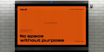 TBJ Ultra Centric Font Poster 15