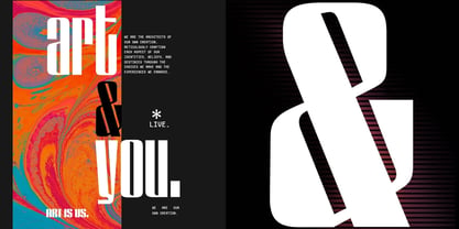 GW Lazor Font Poster 11