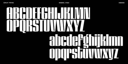 GW Lazor Font Poster 2
