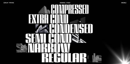 GW Lazor Font Poster 6