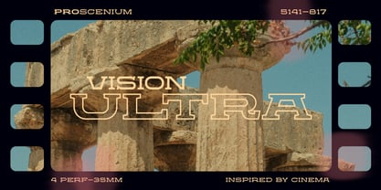 Proscenium Slab Font Poster 4