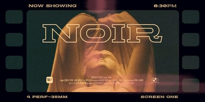 Proscenium Slab Font Poster 8