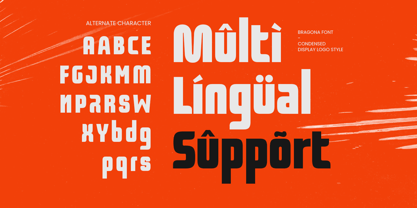 Bragona Font Poster 12