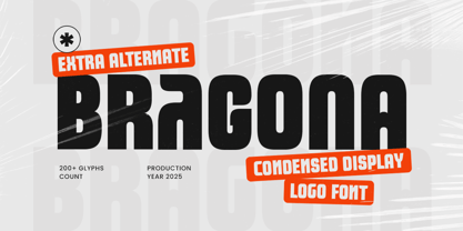 Bragona Font Poster 1