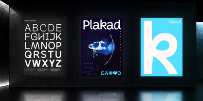 Plakad Font Poster 7