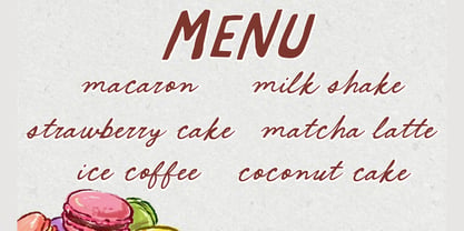 Cafelia Doppio Font Duo Font Poster 4