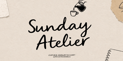 Sunday Atelier Font Poster 1
