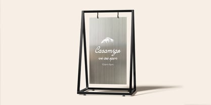 Camarali Font Poster 3