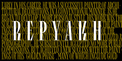 Lev Type Repyakh Font Poster 2