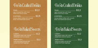 Silkigfined Font Poster 6