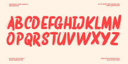 Dispay Micko Font Poster 8