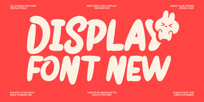 Dispay Micko Font Poster 3