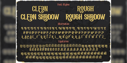 Ghost Ship Font Poster 5
