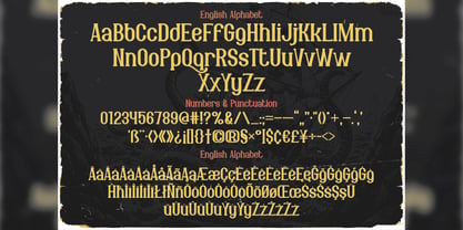 Ghost Ship Font Poster 3