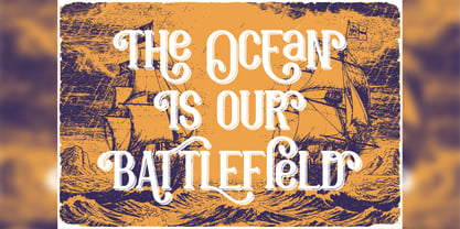 Ghost Ship Font Poster 6