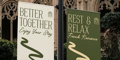 Delicate Starway Font Poster 2