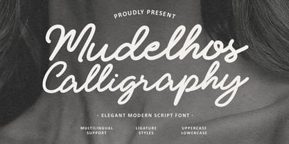 MC Mudelhos Font Poster 1
