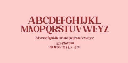 Agung Font Poster 2