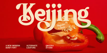 Keijing Font Poster 1