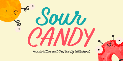 Sour Candy Font Poster 1