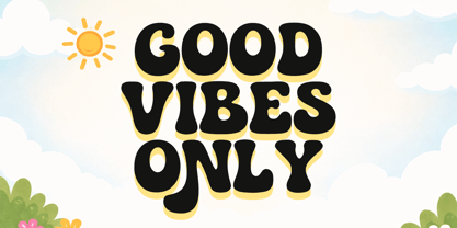 Sunny Chunk Font Poster 3