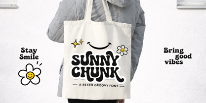 Sunny Chunk Font Poster 4