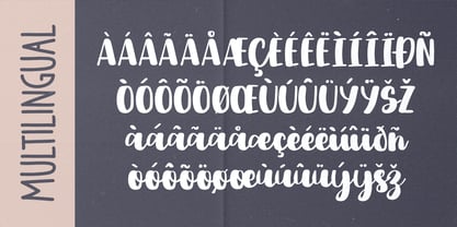 PG Calisora Font Poster 5