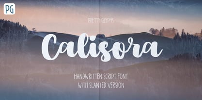 PG Calisora Font Poster 1