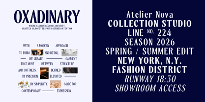 RCL Slicer Font Poster 8