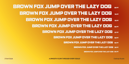 234 Sec Font Poster 8
