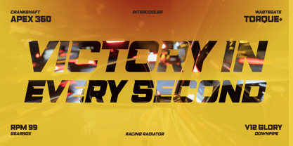 234 Sec Font Poster 5