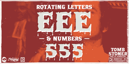 Tomb Stoner 667 Font Poster 3