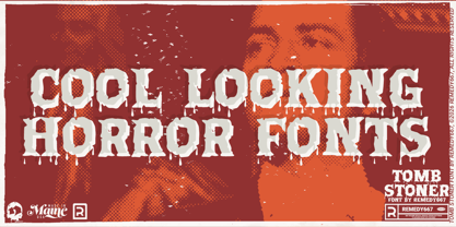 Tomb Stoner 667 Font Poster 5