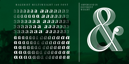 Magerist Font Poster 3