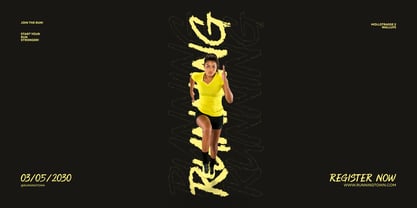 Marlyn land Font Poster 8