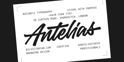 Hicheta Font Poster 7