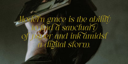 The Heistha Editorial Font Duo Font Poster 8