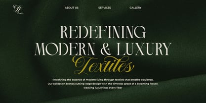 The Heistha Editorial Font Duo Font Poster 7