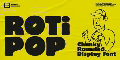 Rotipop Font Poster 1