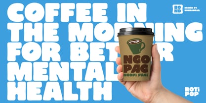 Rotipop Font Poster 4