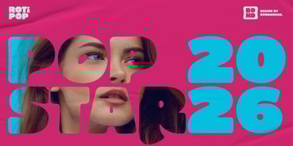 Rotipop Font Poster 2