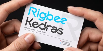 Gedbar Font Poster 5
