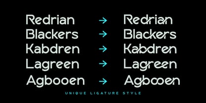 Gedbar Font Poster 2